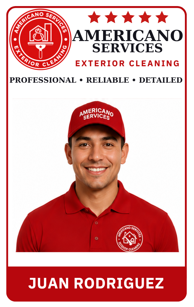 Example employee badge front with team member photo and company branding